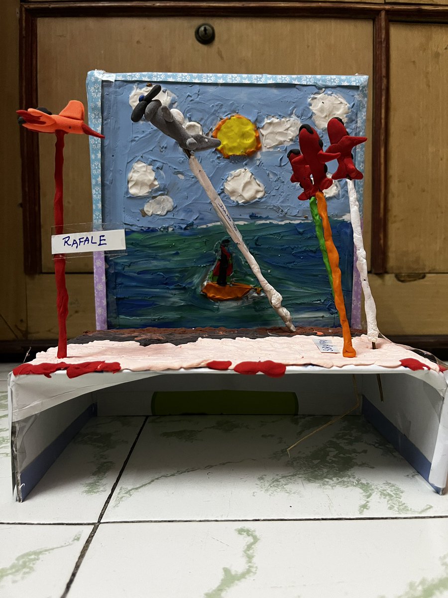 gopik158's tweet photo. My Daughter,s Clay model #ChennaiAirShow2024 https://t.co/7ANh7hOVWT