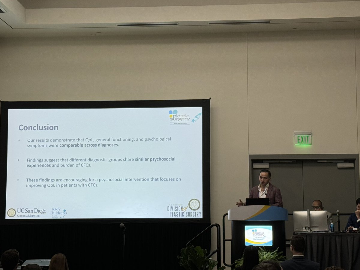 Bravo Zulu to PGY-4 Cyril Harfouche for his four (!) podium presentations at #PSTM2024 in San Diego this past week with mentors and coauthors from UCSD Plastics and <a href="/NMC_SD/">NMCSD</a>!