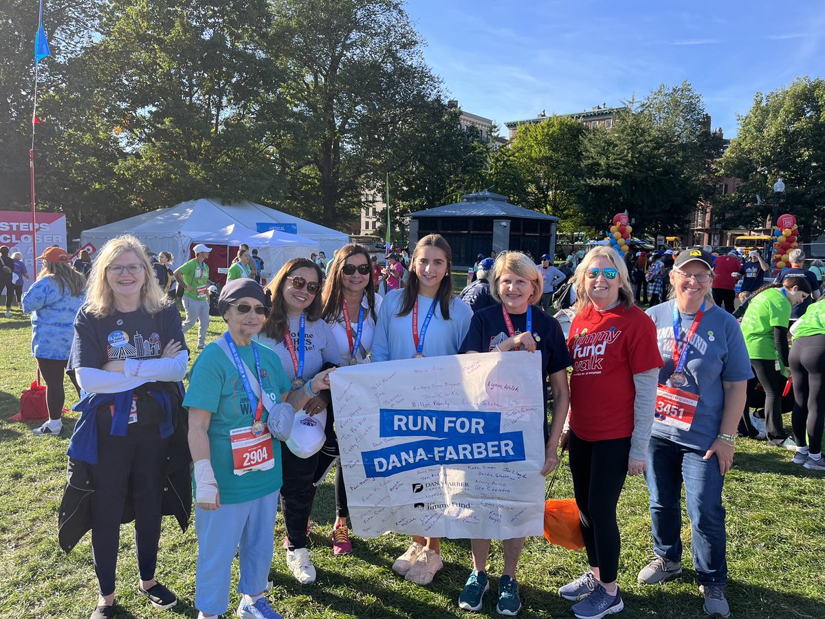 healthyhanover's tweet photo. Always some a meaningful day!       #JimmyFundWalk https://t.co/bHFNNOVRme