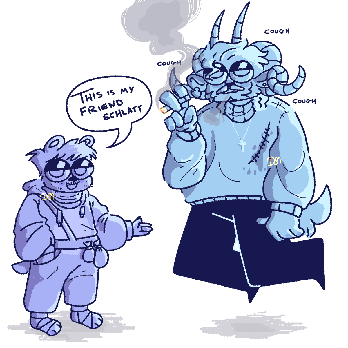 sblominic's tweet photo. buddies #dsmpfanart #connoreatspantsfanart #jschlattfanart https://t.co/EEcTZpVndF