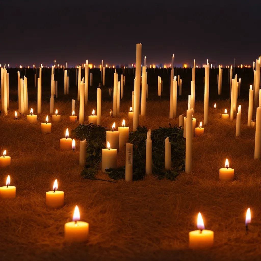 7/10 🕯🕯🕯🕯🕯

We Will Not Forget And We Will Not Forgive