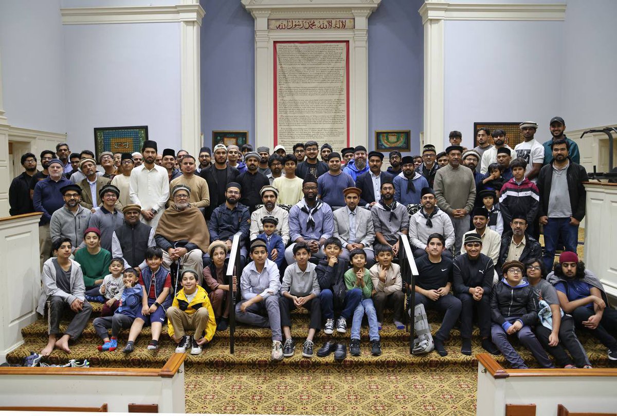MuslimYouthUSA's tweet photo. Alhamdulillah, @MKA_Harrisburg had the honor of hosting @MuslimPresident for his 53rd visit and the final stop of his tour. 

Despite it being a weekday, over 120 joined throughout the day! Highlights included a blood drive, home visits, lunch with new immigrants, outdoor activities, and an evening program with discussions and a recognition ceremony.

#MuslimYouth #Brotherhood #SadrVisit