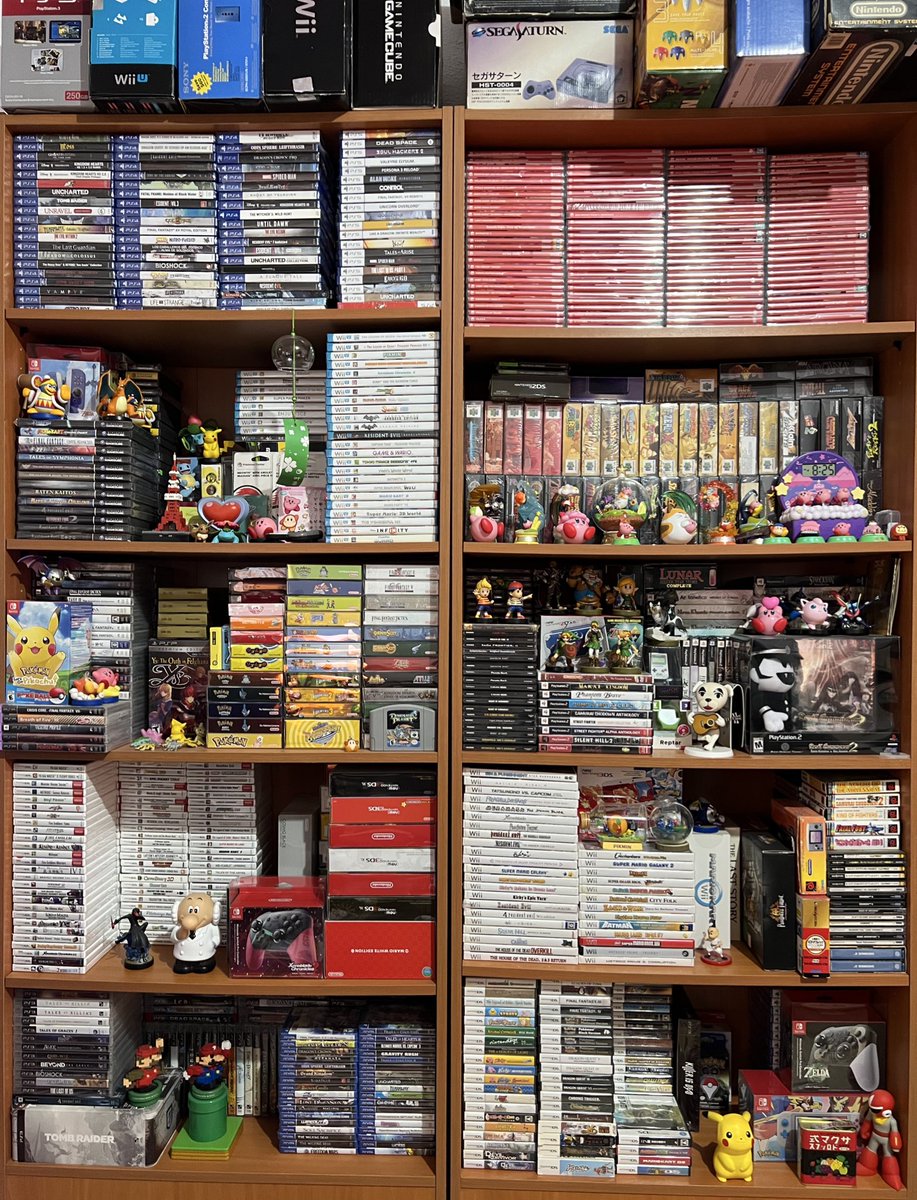 gaymer_mx's tweet photo. Pues tuve que mover los juegos del 3DS ya no entraban más juegos del #NintendoSwitch 😅 al igual los de #PlayStation5 😅 https://t.co/HfYXsSiymM