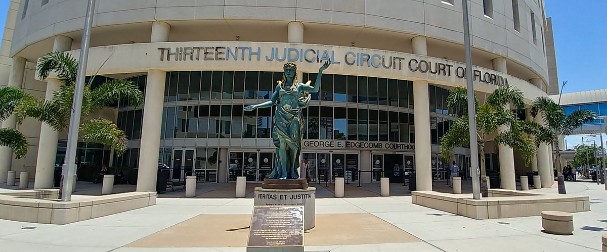 All courthouse facilities of the Thirteenth Judicial Circuit will be OPEN on Monday, October 7th, excluding jury trials which have been rescheduled.
Due to the threat from Hurricane Milton, all courthouse facilities will be CLOSED on Tuesday, October 8th &amp; Wednesday, October 9th.