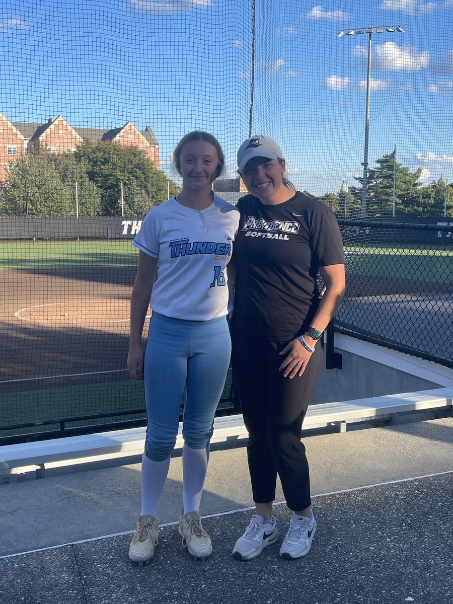 Thank you coach <a href="/KelseyChrist221/">Coach Kelsey</a> for an amazing opportunity at your camp. I enjoyed the feedback from your coaches and players. <a href="/Frank_Lieto/">Frank Lieto</a> <a href="/tjbatts/">Travis Battistoni</a> <a href="/PCfriarsoftball/">Providence Softball</a>