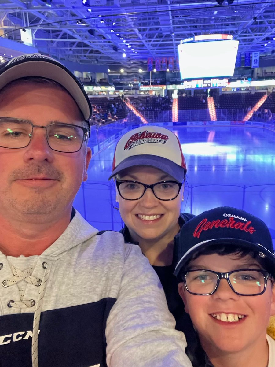TrafficGal85's tweet photo. @Oshawa_Generals @filling_the_gap Enjoying the game from section 119, row 13, seats 12, 13 &amp; 14 
#OSHvsBAR @Oshawa_Generals 
@filling_the_gap https://t.co/5e5ZKliZLf