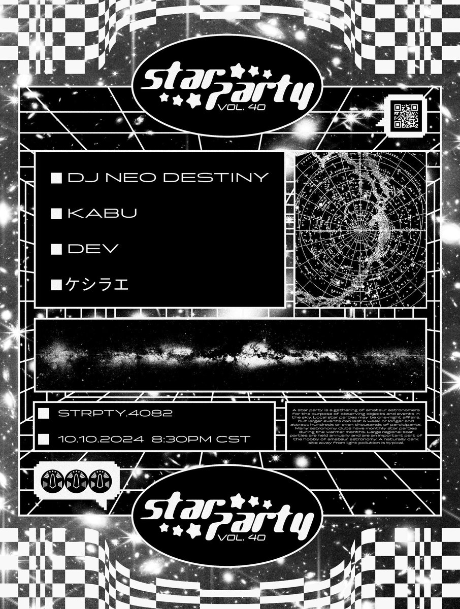 SushiFerret β (@sushiferretvr) on Twitter photo STAR PARTY VOL. 40 πβ¨οΈ
THIS THURSDAY
FEATURING:
<a href="/DJNeoDestiny/">neodestiny.net on bsky</a>
<a href="/itsprobablykabu/">ππΌπ½π On Bsky</a>
<a href="/reallyd3v/">devscorruptedmind</a>
<a href="/KesiraeVR/">γ±γ·γ©γ¨</a>
Group+ instance! Join on friends or through the group!
VRC.group/STRPTY.4082 STAR PARTY VOL. 40 πβ¨οΈ
THIS THURSDAY
FEATURING:
<a href="/DJNeoDestiny/">neodestiny.net on bsky</a>
<a href="/itsprobablykabu/">ππΌπ½π On Bsky</a>
<a href="/reallyd3v/">devscorruptedmind</a>
<a href="/KesiraeVR/">γ±γ·γ©γ¨</a>
Group+ instance! Join on friends or through the group!
VRC.group/STRPTY.4082