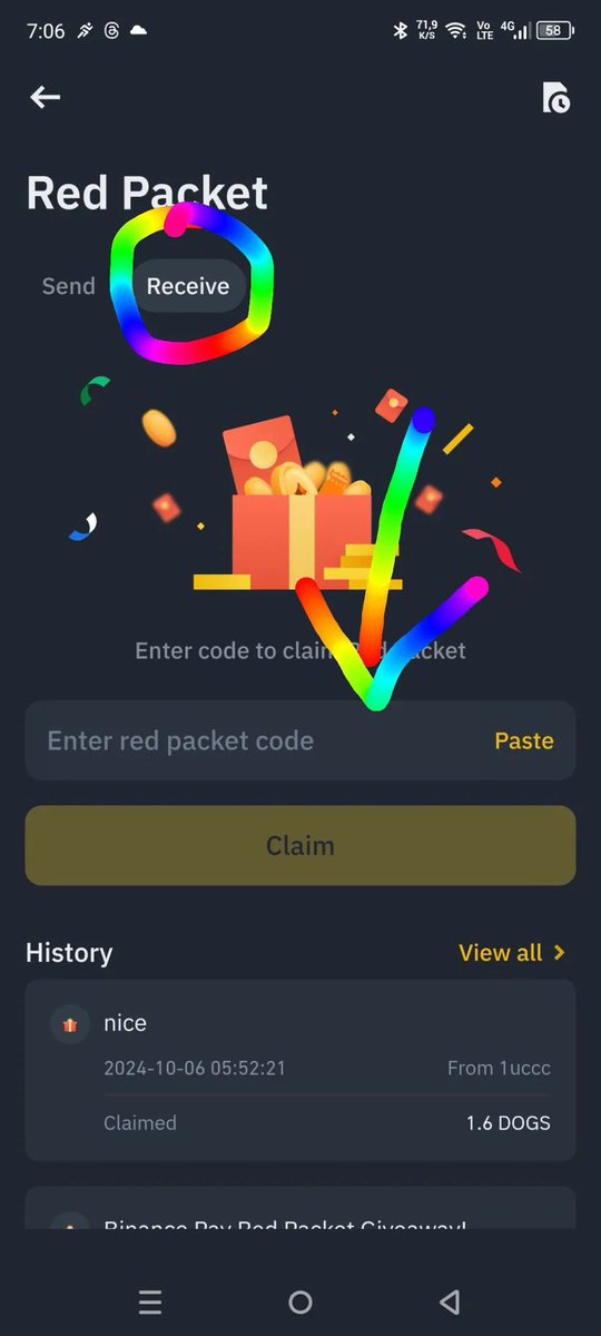 sebaarceee's tweet photo. Binance Red Packet - code : 4Y7v1Scf https://t.co/lOFwtukrh9