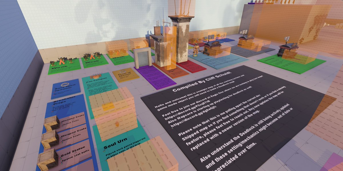 blackpicture13's tweet photo. If anyone is interested in making a #Deadlock map I have created an Example map that is hosting all the game mode objects and Mechanics! Here is the Steam guide if you are interested! Cheers!
https://t.co/BkFLEmXmOx https://t.co/UcaMCXVGtf
