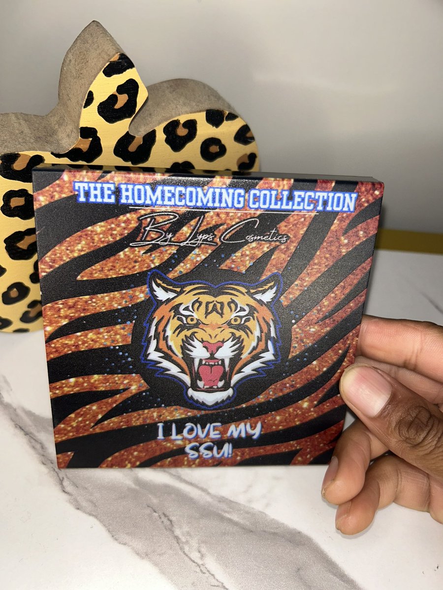 Moreau1Mario's tweet photo. I need all my Savannah State Tigers past and present to support my fiance in the launch of THE HOMECOMING COLLECTION and get them their very own Savannah State inspired eyeshadow palette 🐅🧡 launching October 13th. Follow @lypscosmetics on IG for more information! https://t.co/53c4xQBTr8