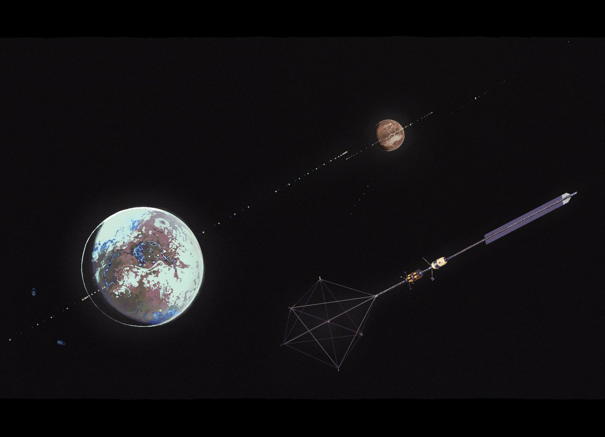 high Mangala orbit, 7998 A.D. (M.Y. 399)