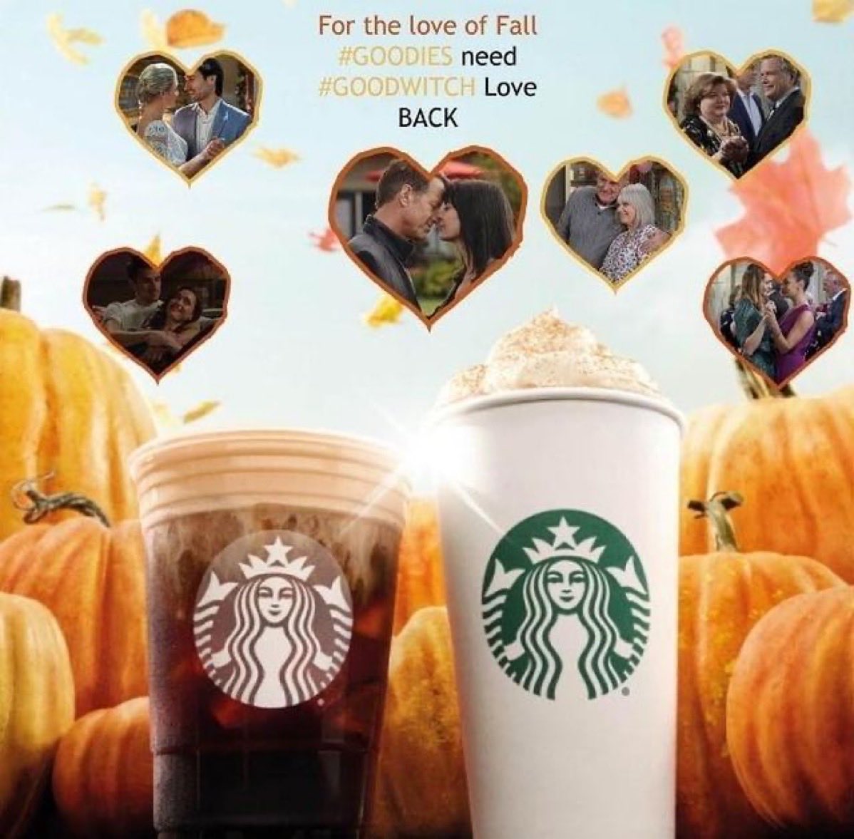 Gw1313Middleton's tweet photo. We fell in love with our Middleton family #LisaHamiltonDaly @SamanthaDiPippo and want this love back again with all new #Goodwitch stories being told again @hallmarkchannel @hallmarkmystery #savegoodwitch @reallycb #goodies #sassie #Teamsassie https://t.co/It5dwRpiPX