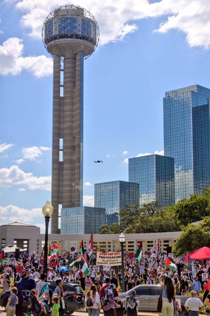 Incredible show of solidarity in Dallas yesterday marking the past year of resistance for Palestine!

x.com/NAARPR_DFW/sta…