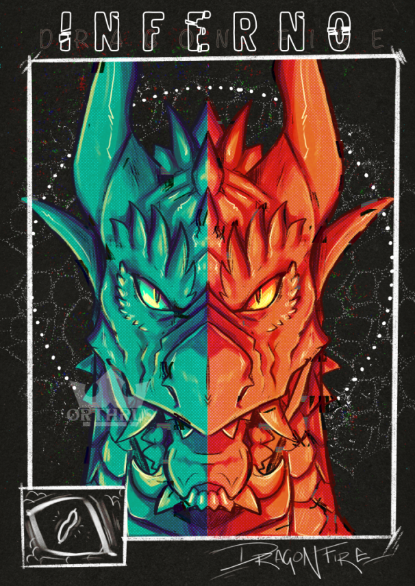 the_orthrus's tweet image. Dragonfire burns hotter than the sun