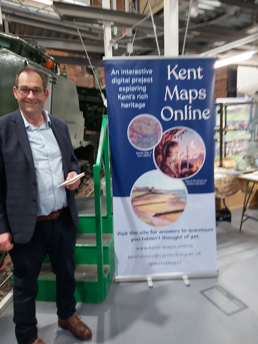 medievalcanter's tweet photo. Great day at #MHS2024 HUGE THANKS to @JoyceM0ofm and @REMuseum @CCCUArtsHumsEd @cccubookshop @KentMaps1 https://t.co/tbyCvGUA4h