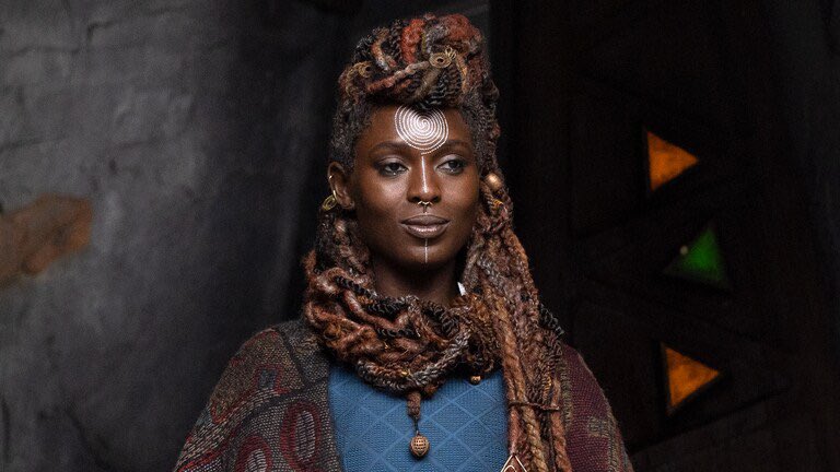 sw_holocron's tweet photo. THE ACOLYTE actress Jodie Turner-Smith criticizes Disney for their response to hateful comments the cast faced

“They’ve got to stop doing this thing where they don’t say anything when people are getting f***ing dog-piled on the internet with racism and bullshit. It’s just not fair to not say anything. It’s really unfair.”

“It would just be nice if the people that have all the money were showing their support and putting their feet down. Say this is unacceptable: ‘You’re not a fan if you do this.’ Make a really big statement and just see if any money leaves. I bet you it won’t, because people of colour, and especially Black people, make up a very large percentage of buying power. They might find that it’s actually more lucrative for them, but everyone’s using ‘woke’ like it’s a dirty word.”

(Source: https://t.co/B8mveIQZcn)