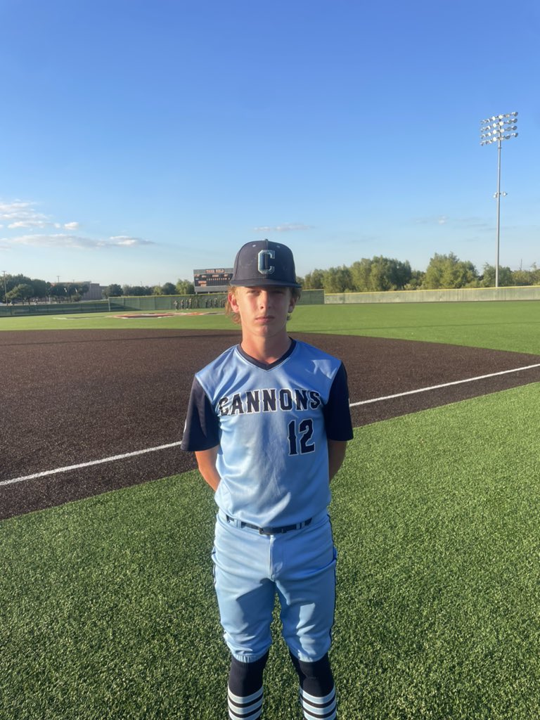 FiveToolYouth's tweet photo. F: Texas Cannons- 16
West Texas Angels Red 14u- 0
PoG: Landon Pullen: 4IP, 3H, 0R, 3K / 1-3, 2RBI 

#MelissaTexas20 https://t.co/831g4dDJh5