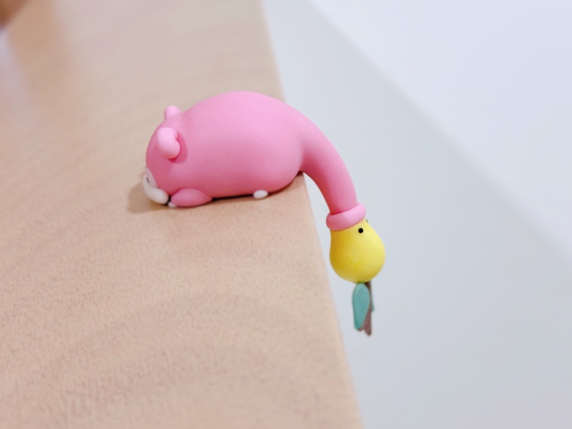 ヤドンの尻尾にぶら下がるマダツボミ作りました🔅