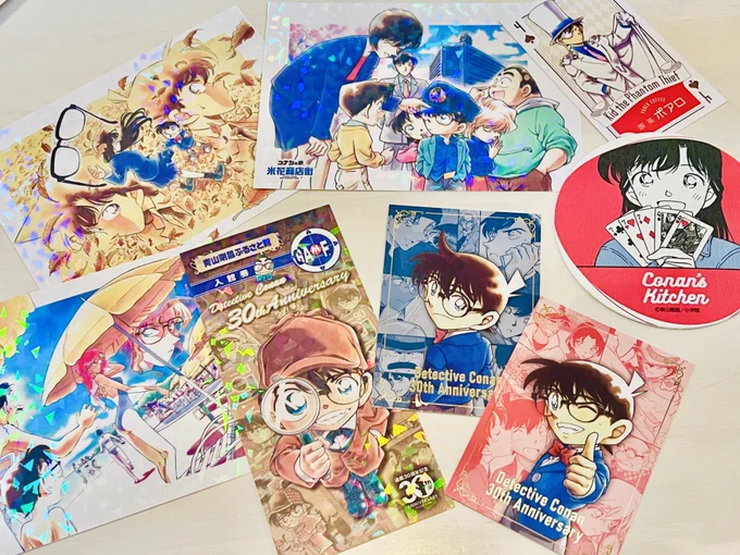 今回の1番の目的がふるさと館の30周年記念の原画展示だったんだけど、本当に本当に快斗&amp;キッドのオタクは行った方がいいよ…!!!!本当によかった…!!!! 