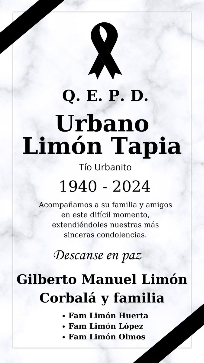 Hasta pronto, querido Tío Urbanito