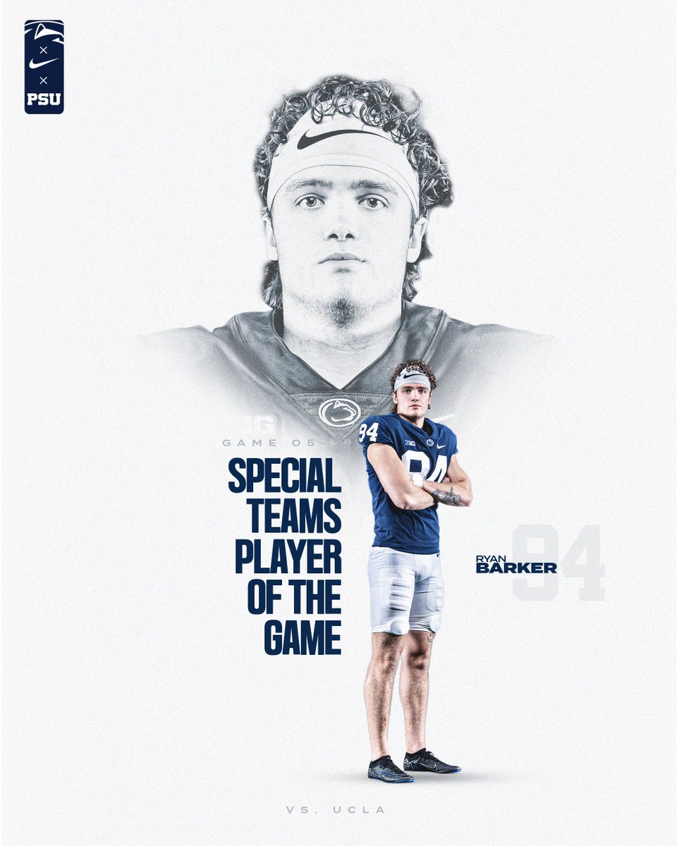 Penn State Football (@pennstatefball) on Twitter photo Game 05 — Players of the Game
vs. UCLA
O: @LiamCliff7
D: <a href="/ZakeeWheatley/">Zakee “Zigga” Wheatley🎸</a> + @TheDaniDennis
ST: <a href="/RyanBarker111/">Ryan Barker</a> Game 05 — Players of the Game
vs. UCLA
O: @LiamCliff7
D: <a href="/ZakeeWheatley/">Zakee “Zigga” Wheatley🎸</a> + @TheDaniDennis
ST: <a href="/RyanBarker111/">Ryan Barker</a>