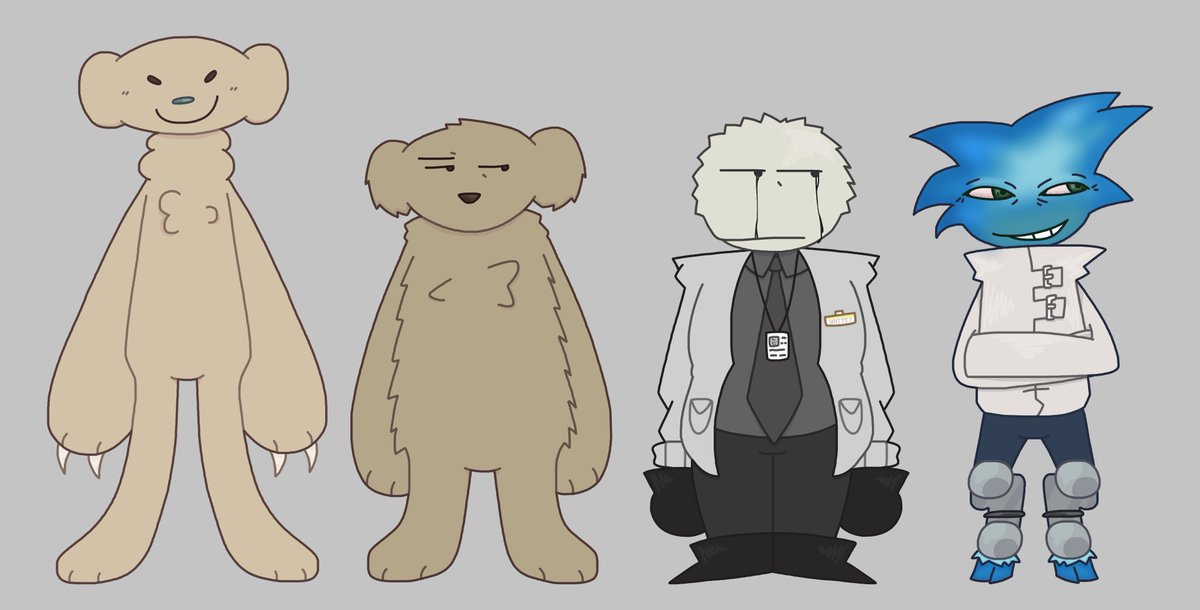 fluffyissosilly's tweet image. main 4 #bearalpha