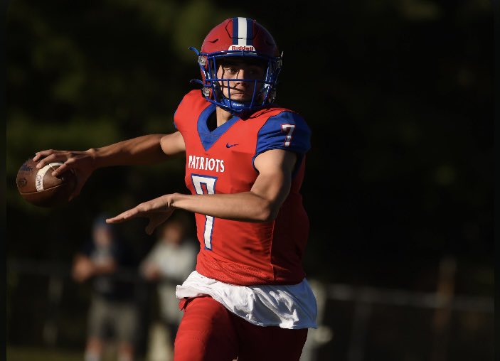 Former Old Mill star quarterback Myles Fulton has helped lead Frostburg State to a 5-0 record. The redshirt sophomore has completed 61.3% of his passes for the Bobcats this season, throwing for 1,159 yards (231.8 pg), with 14 touchdowns against only two interceptions.
