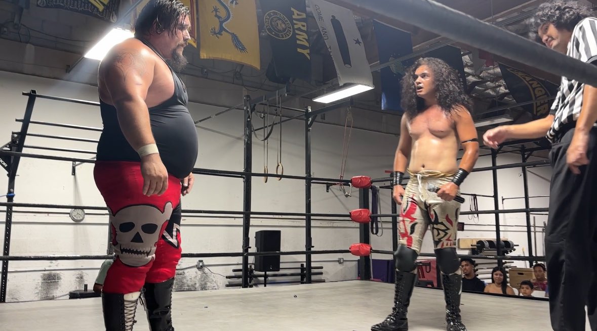 LegenDarrylW's tweet photo. 100th Match in the Books!
@VFratelli
#chops #wrestling #lucha #ampedup #abilityfirst #aew #wwe #tna #roh #ddtpro https://t.co/rh6UIdft9w