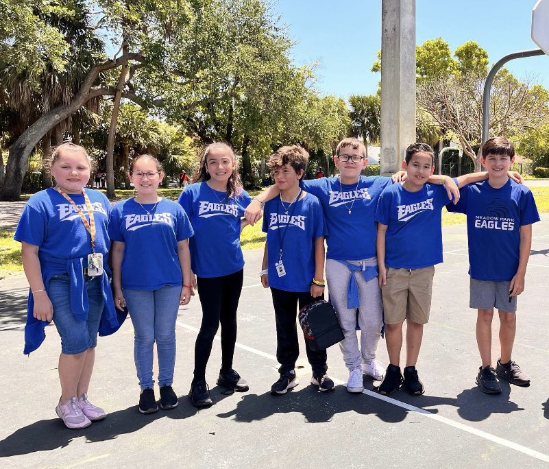 MeadowParkEl's tweet photo. Don’t forget to wear BLUE tomorrow for World Day of Bullying Prevention.💙 @pbcsd @alexandriayala @Sabrins29  #bullyingprevention @MeadowParkAP @robinlbrown6 @SHaag77 https://t.co/f0xN5blKZu