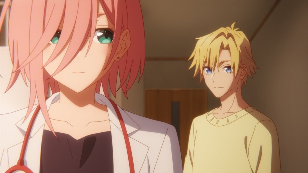 AmagamiYae's tweet photo. TVアニメ
⛩️ #甘神さんちの縁結び ⛩️

第2話 「白昼と鶴」

ひと足お先に…場面写でも見て楽しんじゃおう✨

あれれ、瓜生くん、どこへ行っちゃうのぉ〜〜！？ 

瓜生くんが居なきゃ、朝起きられないよ〜〜💦

#amagami_anime https://t.co/fVApRkLadL