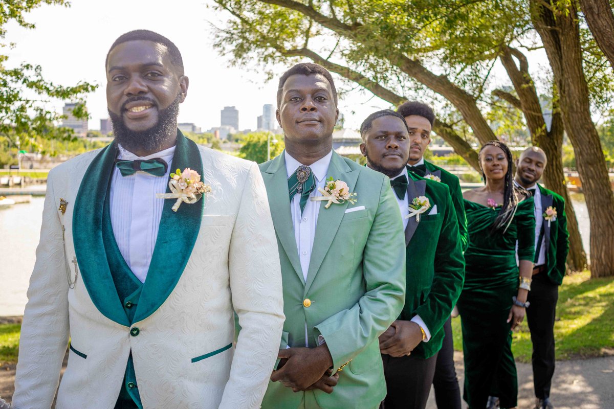 maclexyiii's tweet photo. The Groom &amp; his Groomsmen

Photographed by Yours truly https://t.co/uj0Odr2LKB