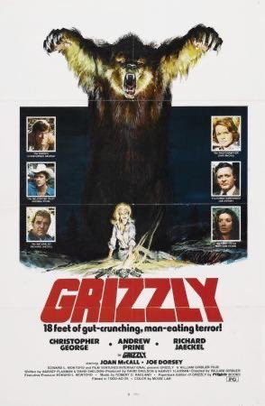 WeeklyMassacre's tweet photo. The Weekly Podcast Massacre cordially invites you to rip off the most successful horror movies as we begin our theme of Spirit Halloween. Join us in the backwoods with your picnic basket for GRIZZLY (1976) https://t.co/AlJpLUjEMw