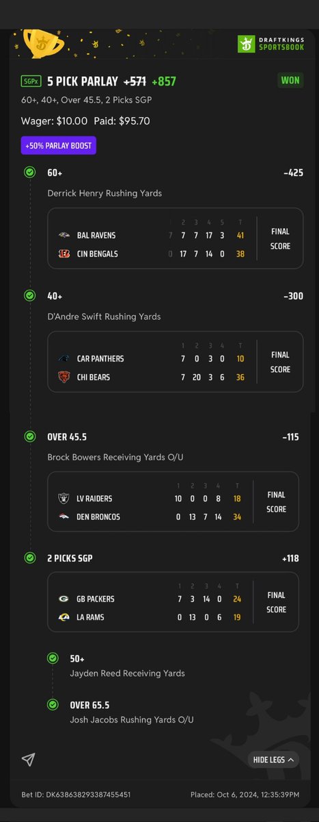 LegendJB's tweet photo. @CodyBrownBets sheets and props have been love all season! 💰💰💰 https://t.co/ErKbIvjCUS