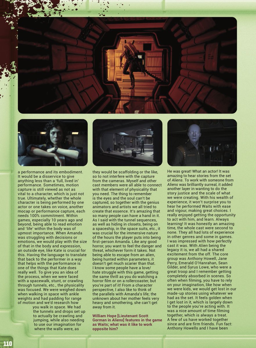 KeziaBuzz's tweet image. 1. Today marks 10 years since the release of Alien Isolation 👽 💚 
Playing Amanda &amp;amp; the whole process of creating this epic game was legitimately one of the most rewarding experiences in my professional career…