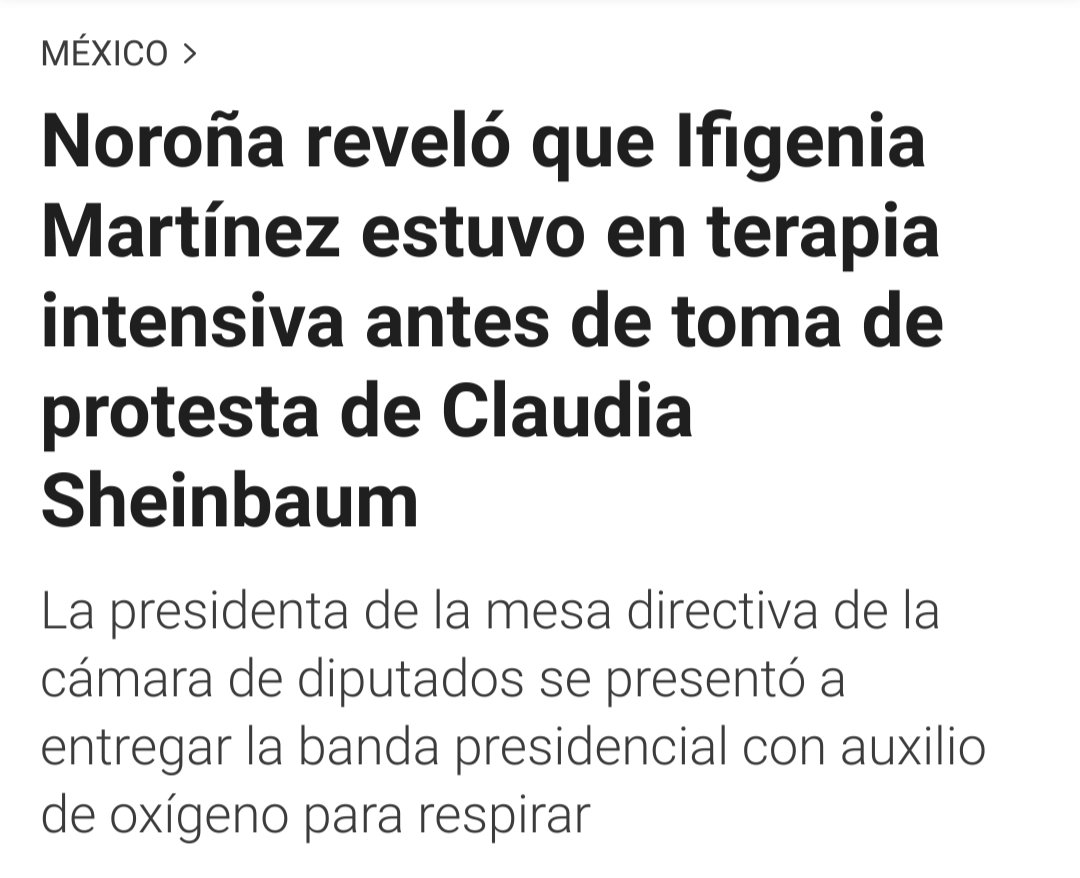 GuacamayanLeaks's tweet photo. Noroña lo confirmó, @Claudiashein llevó a Ifigenia Martínez a su toma de protesta sabiendo de su estado de salud. Irresponsable y negligente como siempre. 

#GuacamayaLeaks
#GuacamayaNews https://t.co/DAm29lhUXe