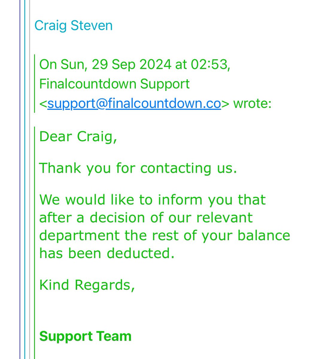 Craig S tweet media