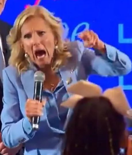 WendellHusebo's tweet photo. Why isn’t Dr. Jill campaigning for Kamala? https://t.co/3AQmzIf73S