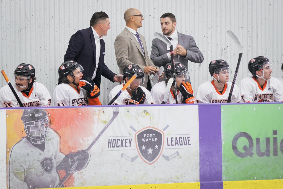 FWSpacemen's tweet photo. We are so grateful for all our coaches and all their hard work for us both on and off the ice! Happy National Coaches Day!🚀 https://t.co/xSBUy6Rf5p