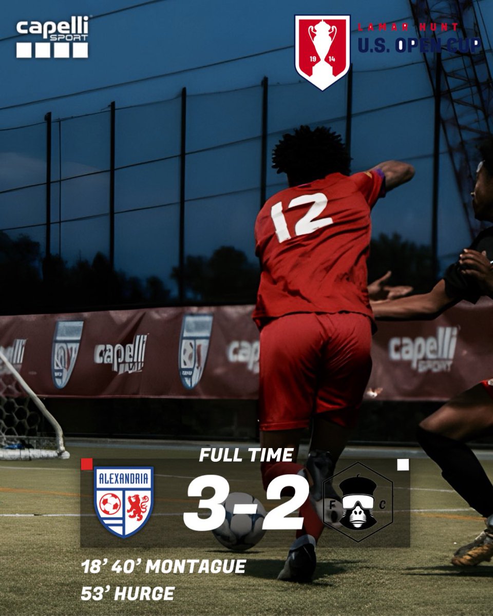 AND WE MOVE!! Your Reds earn a hard fought 3-2 result this evening in the First Round of US Open Cup Qualifying!! A brace from Ben Montague with Aaron Hurge adding to the tally! Thank you to everyone who came out to support! UP THE REDS!! 🔴⚪️