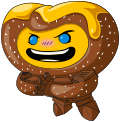 DailyTFormers's tweet photo. No need to get so salty. He just has some cheesy jokes. Jokes you have seen before with no twists. You better be bready for some knotty puns heading your way. Today's #Transformers of the day is #Botbots Bretzel! https://t.co/zluZhdWxhq