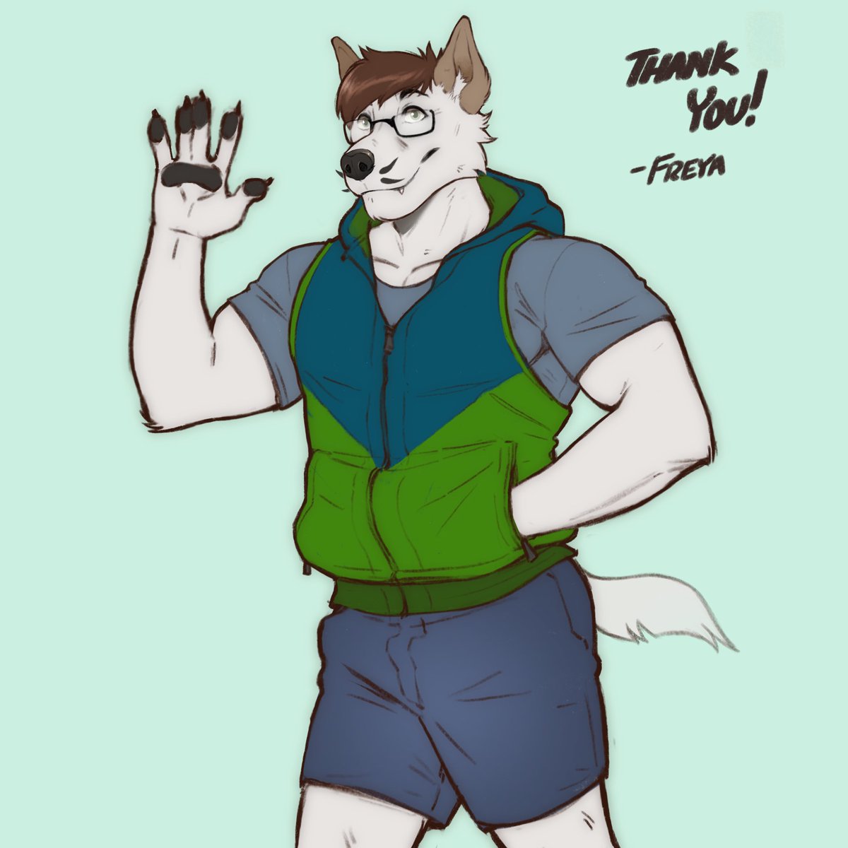 New “Thank You!” Sketch for @/shironjude!!! Thank you so much for the support!❤️