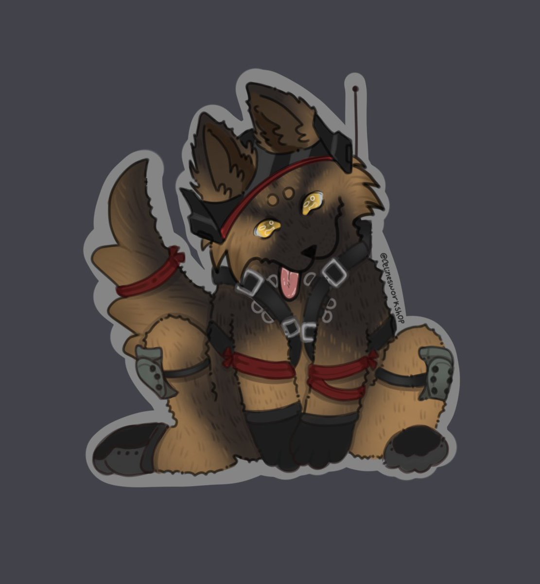 celinesworkshop's tweet photo. Roblox avatar as a doggie comm! love how he turned out!(I wanna squish)
#doggie #pet #art #roblox #swat #soldier https://t.co/efTN3pKb6O