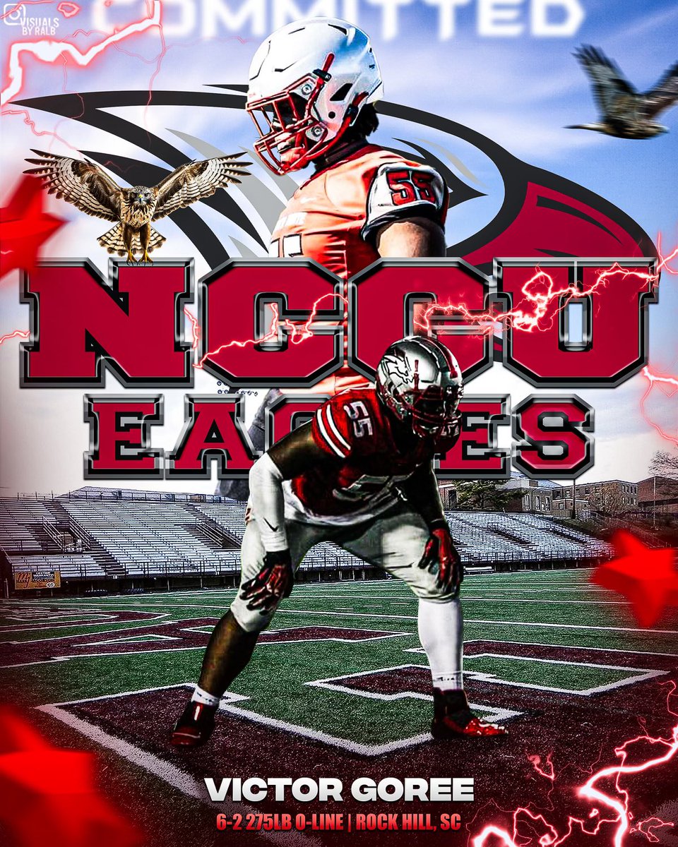 100% Committed <a href="/NCCU_Football/">NC CENTRAL FB | 🦅🏆🦅</a> <a href="/southpointeFBSC/">Coach Bobby Collins</a> <a href="/CoachRichAD/">Coach Rich, CAA</a> <a href="/DAWGHZERECRUITS/">Dawg House Recruiting</a> <a href="/Coach_VanHorn/">Brad Van Horn</a> <a href="/CoachTOliver/">Trei Oliver</a> <a href="/CWilliams8076/">Cedric Williams</a> @CoachMattNCCU <a href="/CoachMattLeone/">Matt Leone</a>