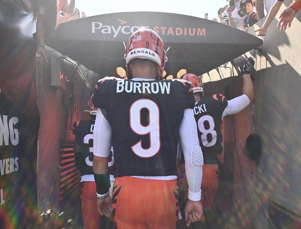 Joe Burrow so far through the 2024 season

12 Passing Touchdowns - 1st in the NFL
2 INTs - Tied for 3rd fewest in the NFL
1,370 Passing Yards - 3rd in the NFL
72.2% Completion - 3rd in the NFL
113.6 Rating - 1st in the NFL