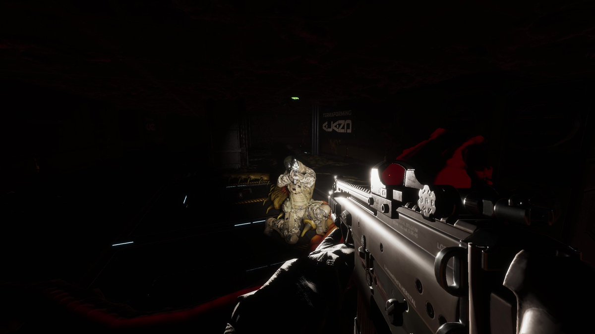 take_throne's tweet photo. Exile Protocol is a First-Person CO-OP Shooter that has Unforgiving, Hardcore, Horror, Looting, Extraction elements with Procedural Generation and Perma-Death.

Wishlist: https://t.co/WynMntid19

#indiedev #gamedev #unity3d #indiegame #FPS #steam https://t.co/SpwoocF0oA