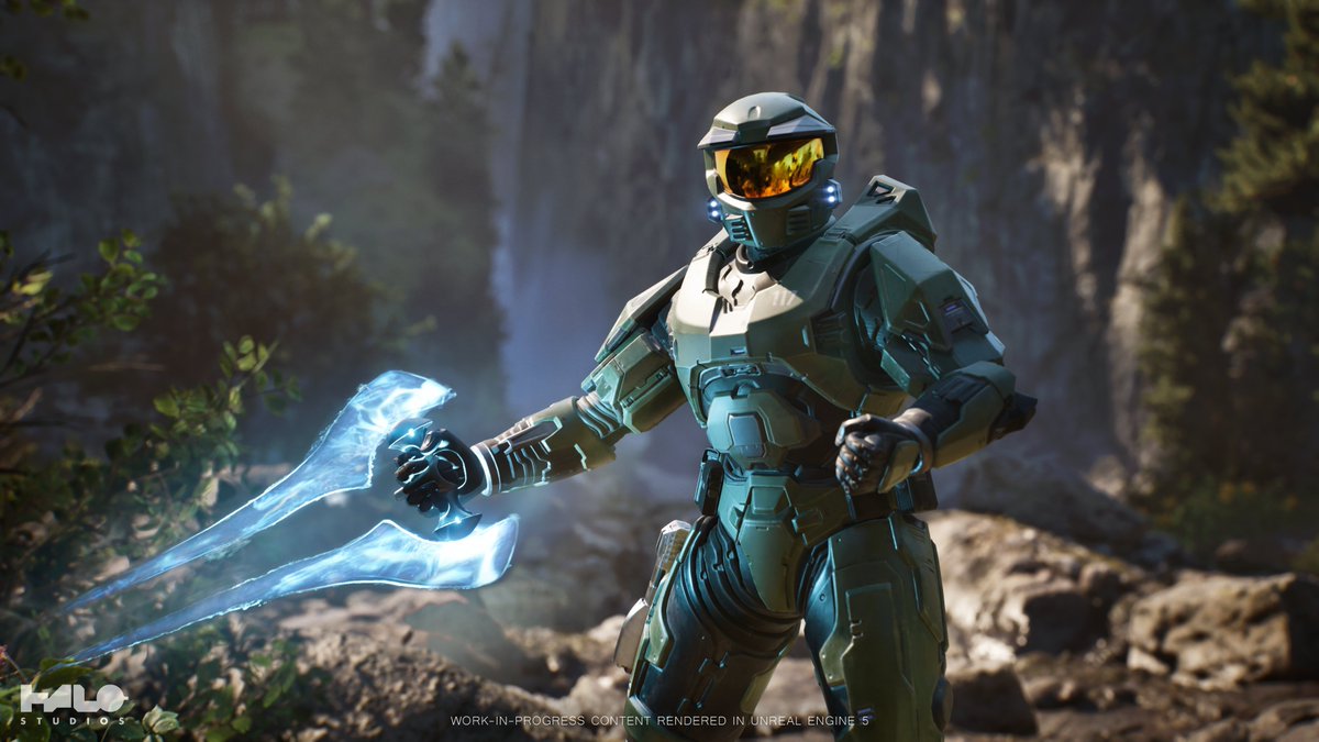 thegameawards's tweet photo. Master Chief rendered in Unreal Engine 5.

All future Halo games will be made in @UnrealEngine https://t.co/A8nyPSYWMP