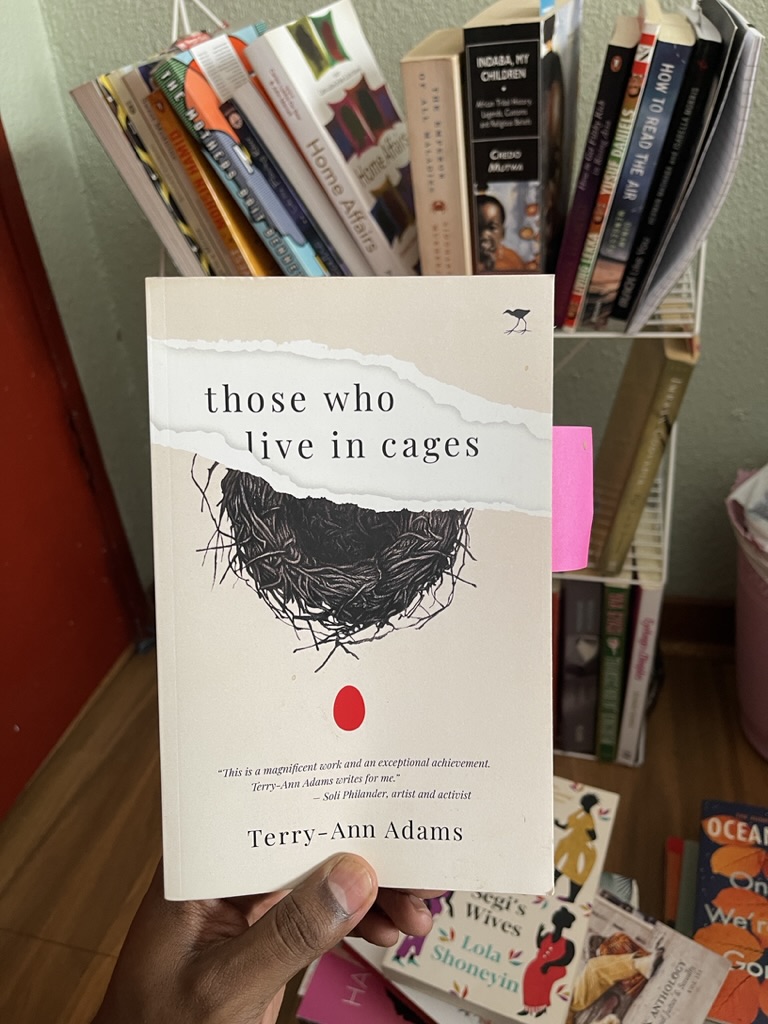 KgosiBookshelf's tweet photo. What’s a lesser-known African book that you think deserves more attention? Let’s shine a light on hidden gems! 💎 #UnderratedBooks #AfricanLiterature
For me, it's 'Those who live in cages' by Terry-Ann Adams @TA_4Short https://t.co/rkVvSuYOTE