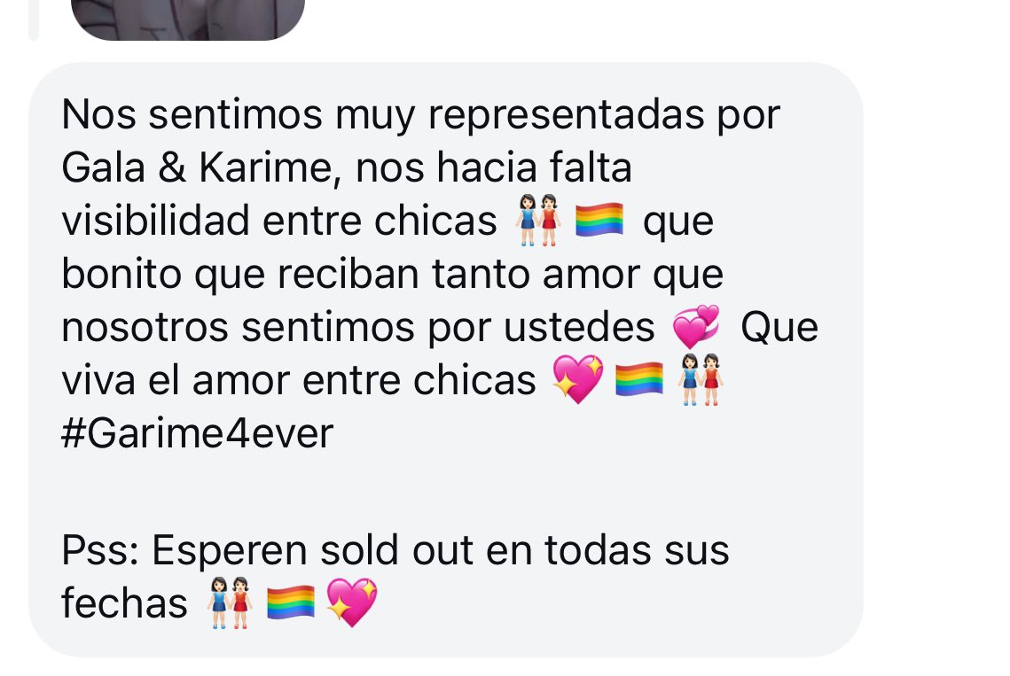 BebaCrista's tweet photo. Necesitábamos esta representación 🏳️‍🌈 
#Garime https://t.co/OVpfAJKW0u