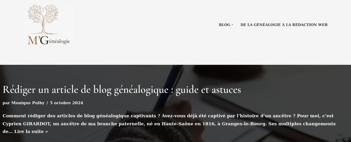 GeneaLogiques's tweet photo. @louise1914 @GenealogieXV @genealonet Dans l'admin ➡️apparence ➡️ Editeur de thème (Si thème enfant) ou  personnaliser ➡️CSS additionel et ajoutez ceci :
 .blog-entry-title.entry-title {
  text-transform: lowercase;
}
.blog-entry-title.entry-title::first-letter {
  text-transform: uppercase; https://t.co/dZNHBImX6P