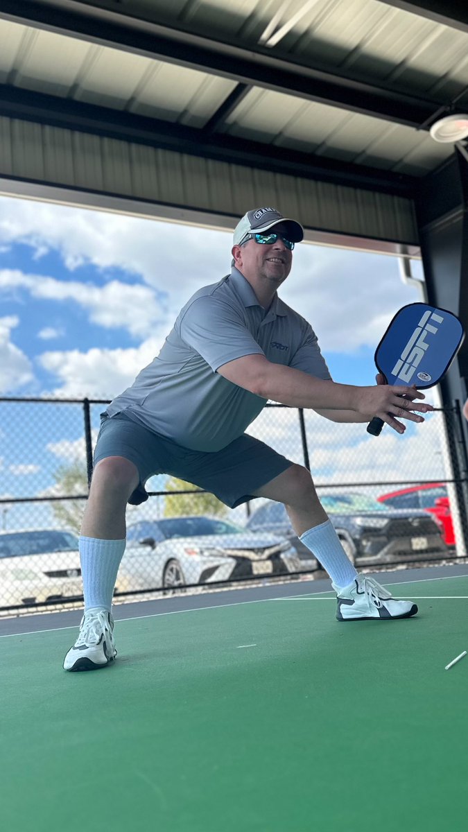 JohnInPearland's tweet photo. @barstoolsports @espn 
Please make my buddy go viral as the face of peak pickleball athleticism. Lol https://t.co/7ic3uVgblT